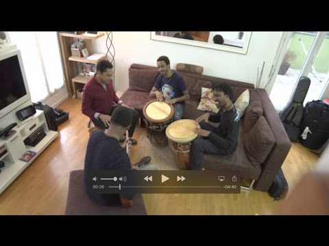 Tony Chasseur Feat. Ralph Lavital - Souri ba mwen (séances de travail)
